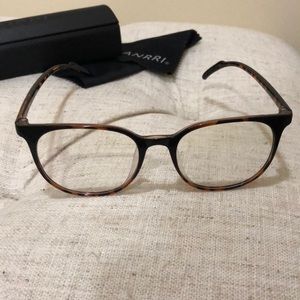 ANRRI Blue Light Blocking Glasses in Leopard